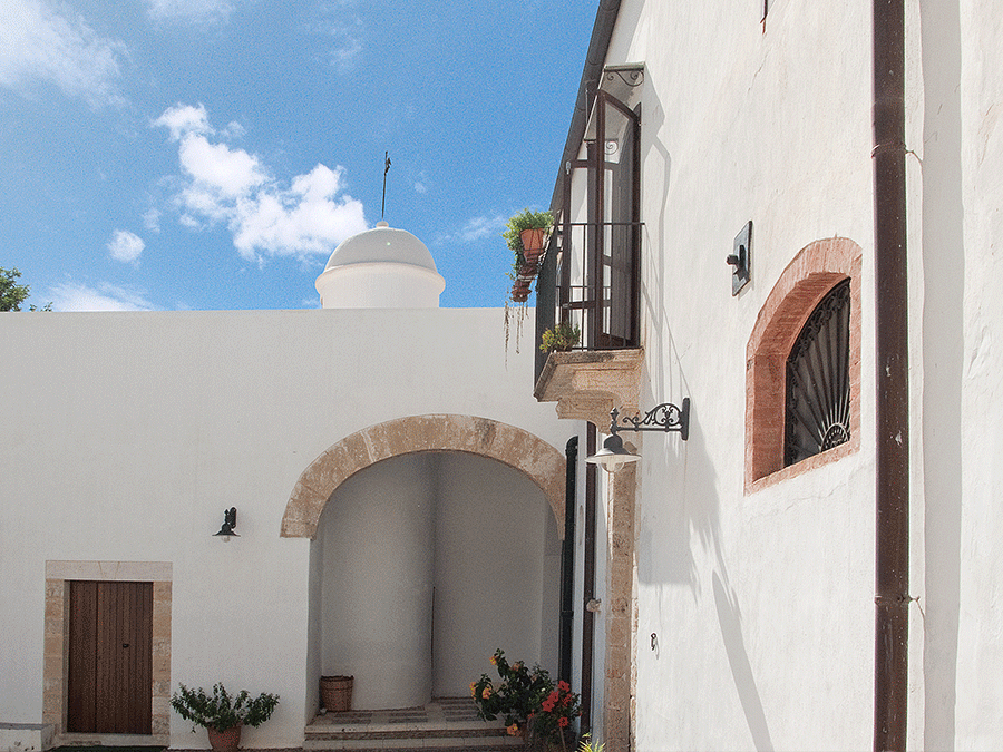 The small tower in the masseria