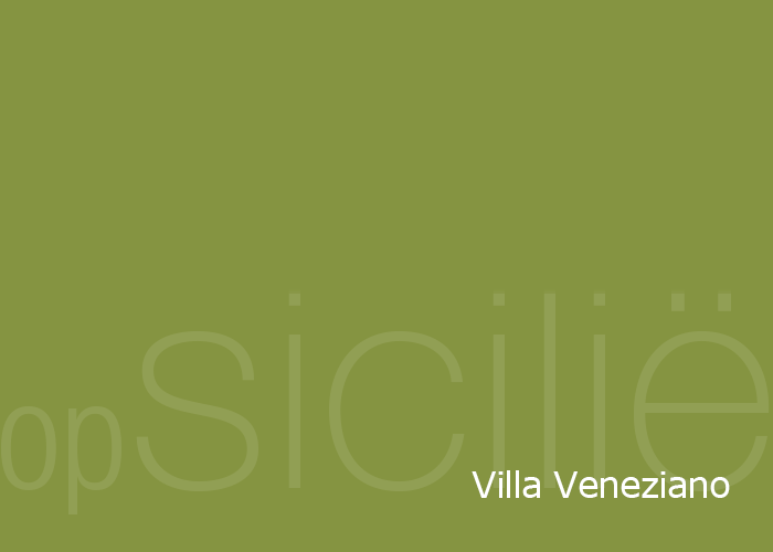 opSicilie - Villa Veneziano vlakbij Castellammare del Golfo en Scopello