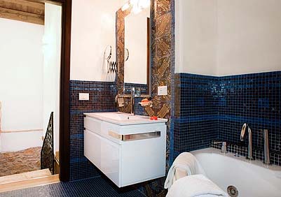 The second bathroom of Appartamento Verdello