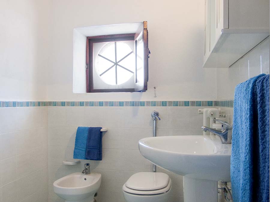 The bathroom of Appartamento del Barone