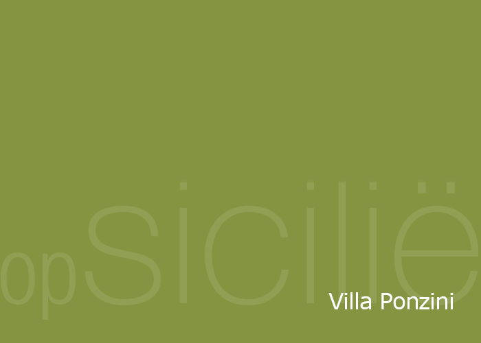 opSicilie - Villa Ponzini in het Siciliaanse kustplaatsje Trappeto
