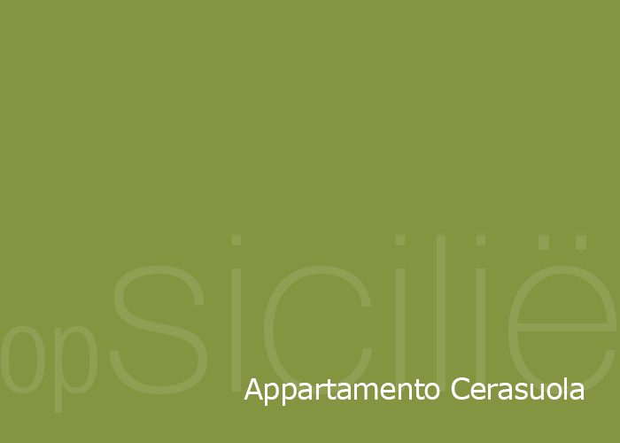 opSicilie - Appartamento Cerasuola in de Borgo delle olive
