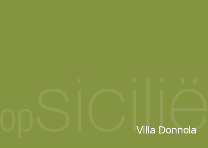 opSicilie - Villa Donnola in het kustplaatsje Balestrate