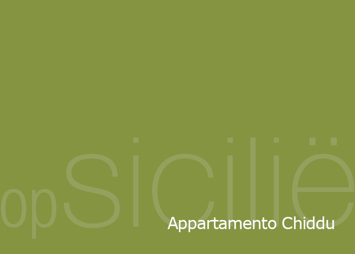 opSicilie - Appartamento Chiddu in het kustplaatsje Balestrate