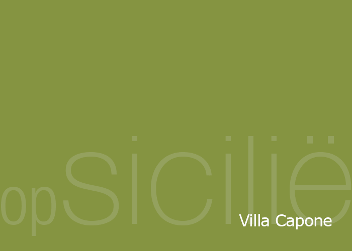 opSicilie - Villa Capone aan zee in Balestrate