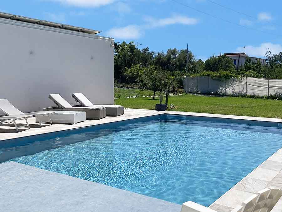 Het zembad van Casa Chiappara